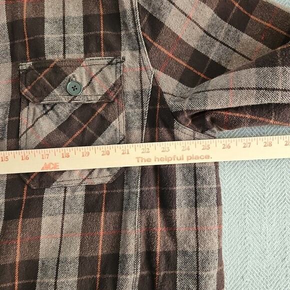 Fleece Lined Heavy Flannel Jacket Men's XXL Five Pockets Workcore Weatherwear - Picture 4 of 16